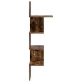 Scaffale da parete A parete Marrone 32 x 21 x 107 cm