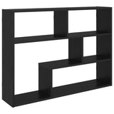 Scaffale da parete A parete Nero 95 x 20 x 69,5 cm