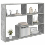 Scaffale da parete A parete Grigio Cemento 95 x 20 x 69,5 cm