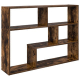 Scaffale da parete A parete Rovere Fumo 95 x 20 x 69,5 cm