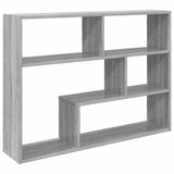 Scaffale da parete A parete Grigio 95 x 20 x 69,5 cm