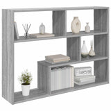 Scaffale da parete A parete Grigio 95 x 20 x 69,5 cm