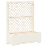 Vaso Grande con Direzione Bianco 99,5 x 43 x 133,5 cm PP