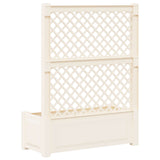 Vaso Grande con Direzione Bianco 99,5 x 43 x 133,5 cm PP