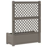 Vaso Grande con Direzione Grigio 99,5 x 43 x 133,5 cm PP