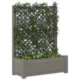 Vaso Grande con Direzione Grigio 99,5 x 43 x 133,5 cm PP
