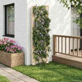 Trellis con Punta Bianco 43 x 6 x 165 cm PP