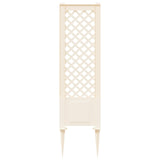 Trellis con Punta Bianco 43 x 6 x 165 cm PP