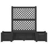 Panchina da Giardino Kopenhagen Antracite 173 x 49 x 135,5 cm