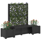 Panchina da Giardino Kopenhagen Antracite 173 x 49 x 135,5 cm
