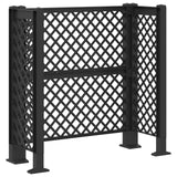 Trellis per Cestino Antracite 123 x 47 x 114 cm PP