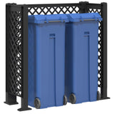 Trellis per Cestino Antracite 123 x 47 x 114 cm PP