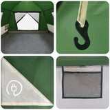 Tenda istantanea resistente all'acqua 3 persona 3 persone Verde