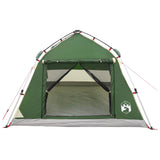 Tenda istantanea resistente all'acqua 3 persona 3 persone Verde