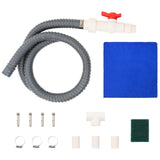Fontana da Piscina Argento 61 x 30 x 71 cm Acciaio Inox