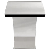Fontana da Piscina Argento 61 x 30 x 71 cm Acciaio Inox