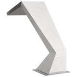 Cascata della Piscina Acciaio Inox 63,5 x 29 x 51 cm Argento