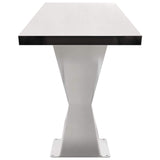Cascata della Piscina Acciaio Inox 63,5 x 29 x 51 cm Argento