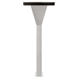 Cascata della Piscina Acciaio Inox 50 x 30 x 90 cm Argento