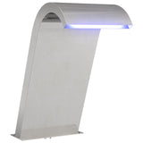 Fontana da Piscina Argento 47 x 31 x 60 cm Acciaio Inox
