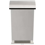 Fontana da Piscina Argento 47 x 31 x 60 cm Acciaio Inox