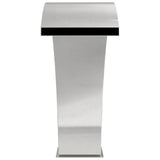 Fontana da Piscina Argento 60 x 30 x 70 cm Acciaio Inox