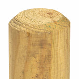 Pali per Recinzione 5 pz Verde 120 cm Legno Massello di Pino