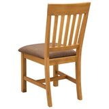 Sedia da pranzo 2 pcs Legno di Quercia Massello Grigio