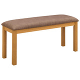 Panchina da pranzo 95 x 32 x 45 cm Legno di Quercia Massello