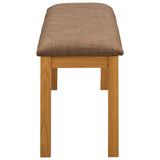 Panchina da pranzo 95 x 32 x 45 cm Legno di Quercia Massello
