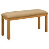 Panchina da pranzo 95 x 32 x 45 cm Legno di Quercia Massello