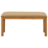 Panchina da pranzo 95 x 32 x 45 cm Legno di Quercia Massello