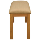 Panchina da pranzo 95 x 32 x 45 cm Legno di Quercia Massello