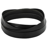 Cinturino in pelle Nero 200 x 3,5 cm Pelle