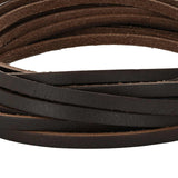 Cinturino in pelle Marrone Scuro 500 x 0,4 cm Pelle