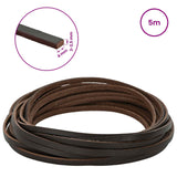 Cinturino in pelle Marrone Scuro 500 x 0,4 cm Pelle