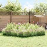 Pannello di Recinzione da Giardino 24 pcs Acciaio zincato