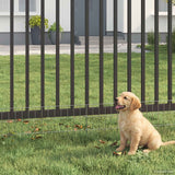 Recinzione da Giardino con Picchetti 12 pcs 75 x 30 cm Mesh