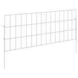 Recinzione da Giardino con Picchetti 48 pcs 75 x 30 cm Mesh