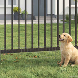 Recinzione da Giardino con Picchetti 12 pcs 95 x 30 cm Mesh