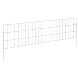 Recinzione da Giardino con Picchetti 12 pcs 115 x 30 cm Mesh