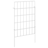 Recinzione da Giardino con Picchetti 24 pcs 35 x 50 cm Mesh