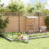 Recinzione da Giardino con Picchetti 48 pcs 35 x 50 cm Mesh