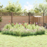Recinzione da Giardino con Picchetti 24 pcs 55 x 50 cm Mesh