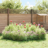 Recinzione da Giardino con Picchetti 12 pcs 75 x 50 cm Mesh
