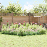 Recinzione da Giardino con Picchetti 12 pcs 115 x 50 cm Mesh