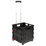 Carrello Nero e Rosso 35 x 39 x 92 cm PP ed elastomero