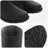 Stivali da pioggia PVC Taglia 45 Nero