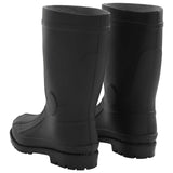 Stivali da pioggia PVC Taglia 45 Nero