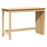 Set scrivania e mobiletto su ruote MOSS 2 pcs Marrone